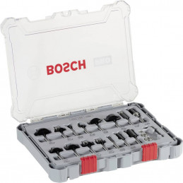 Bosch Frässtålsats (15 delar)