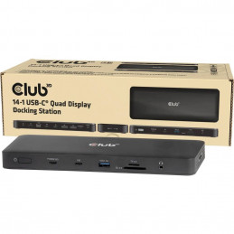 Club 3D 14-1 USB-C Quad...
