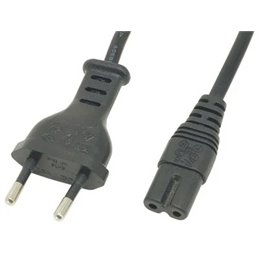 Euro Power Cable For PS4, PS3 Slim And PS2 /PS3