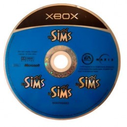 The Sims Xbox Endast Skiva
