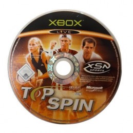 Top Spin Xbox Endast Skiva