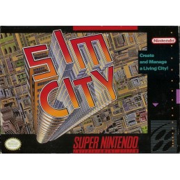 Sim City - Super Nintendo -...