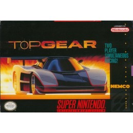 Top Gear - Super Nintendo -...