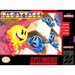 Pac-Attack - Super Nintendo...