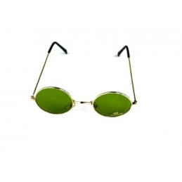 Solglasögon Runda gröna med...
