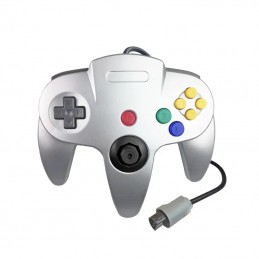 Controller Nintendo 64 Sølv