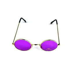 Sunglasses Round purple...