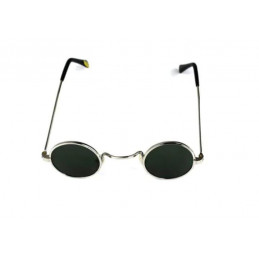 Sunglasses Round black with...