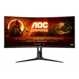 AOC Gaming CU34G2X/BK | 34"...